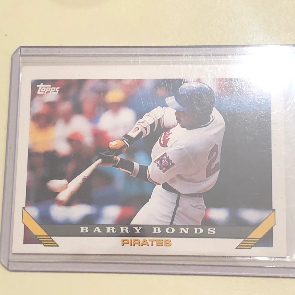 Barry Bonds Pittsburg Pirates Baseball